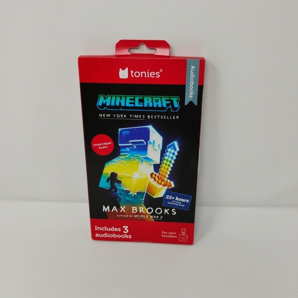 Tonies Minecraft Island Mountain Village 3 Audio Books For Toniebox Sealed New
